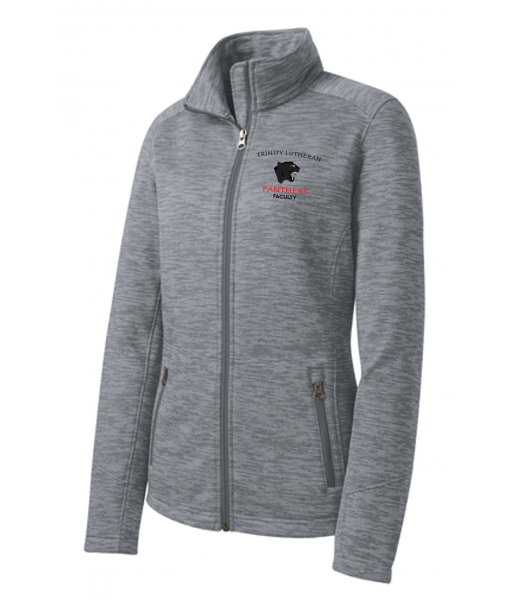 Port Authority Ladies Digi Stripe Fleece Jacket. L231