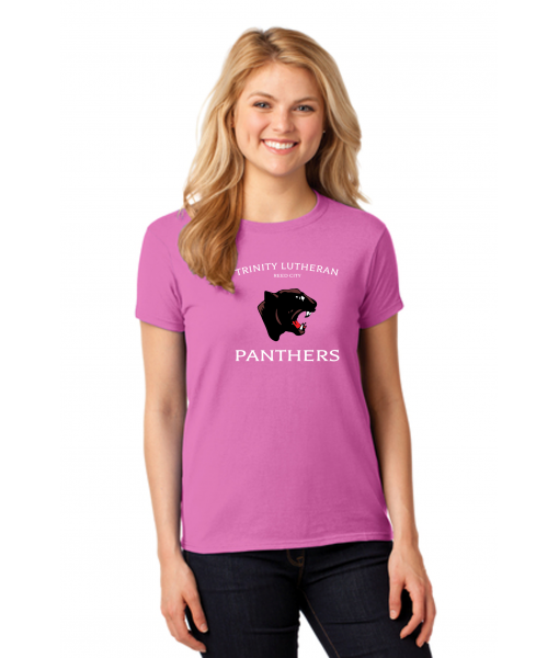 Gildan Ladies Heavy Cotton 100% Cotton T-Shirt. 5000L